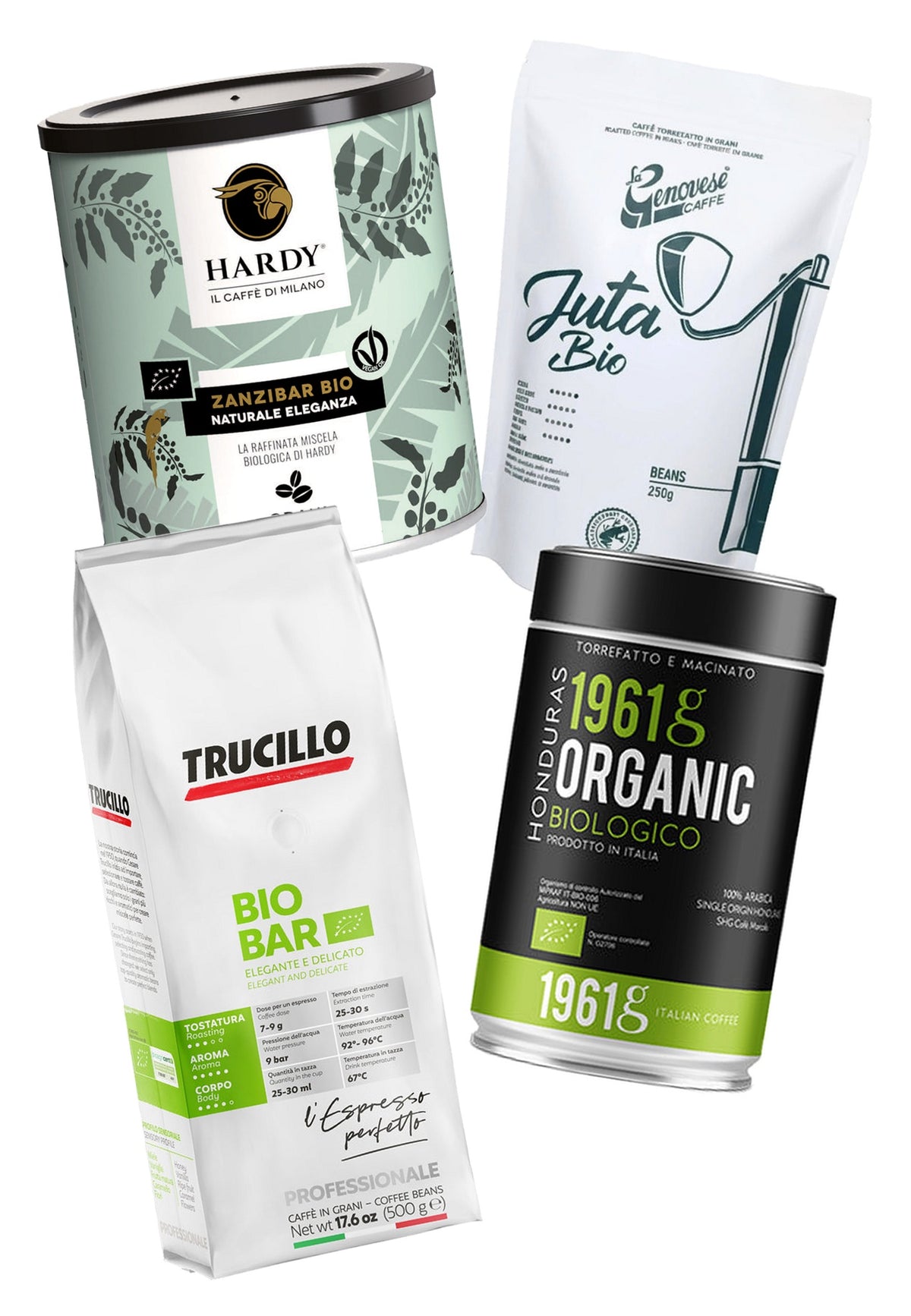 Set di degustazione di Espresso BIO