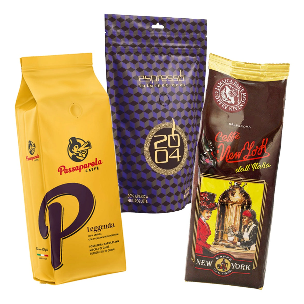 Set degustazione di espresso Jamaica Blue Mountain