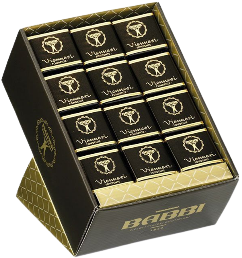 Babbi Viennesi Fondente Espositore