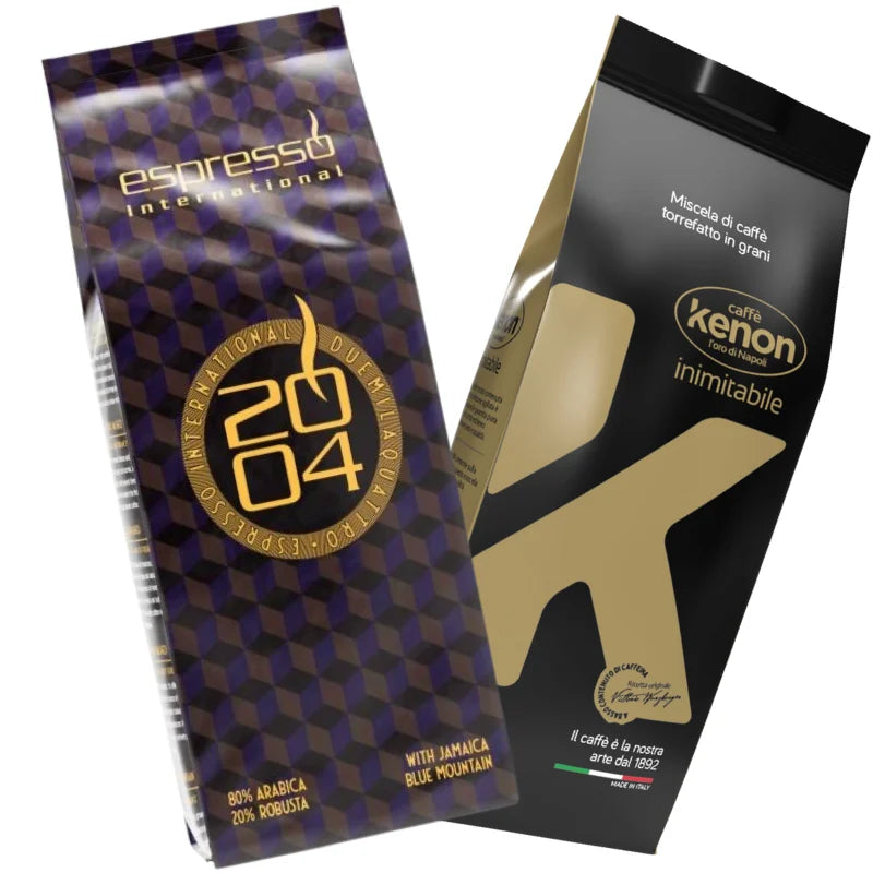 Set da Assagio Espresso Jamaica Blue Mountain Aureo Duo