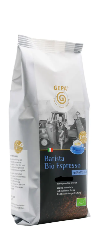 GEPA Espresso Bio Italiano Decaffeinato