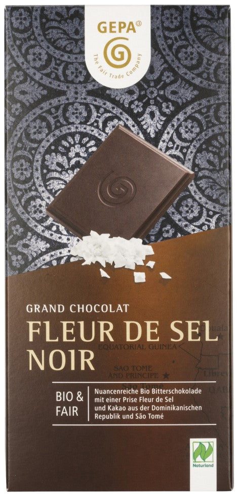 GEPA Cioccolato BIO Fleur de Sel Noir
