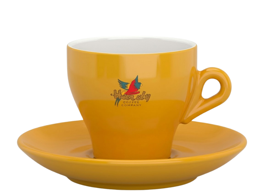 HARDY Tazza Cappuccino Gialla