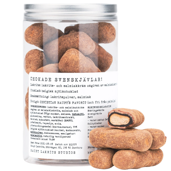 Haupt Svenskjävlar Liquirizia con Cioccolato