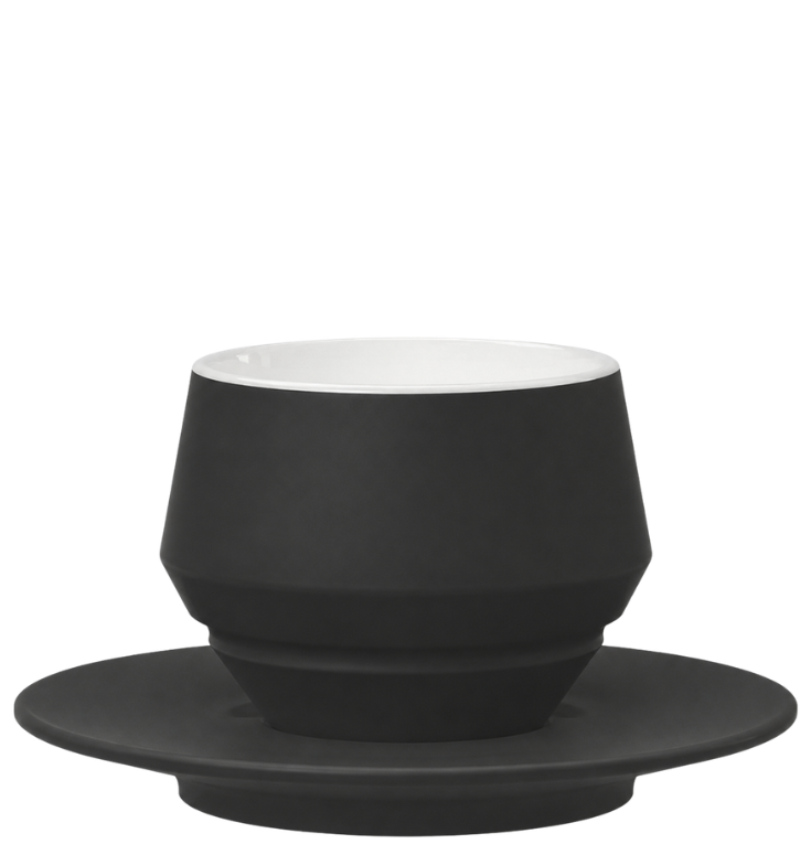Maniko Tazza da Caffelatte nera