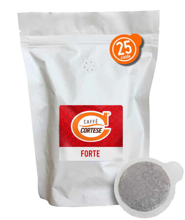 Caffè Cortese Forte Cialde ESE Prive di Imballaggio Individuale
