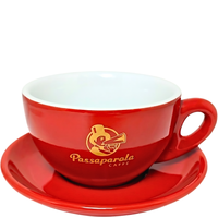 Passaparola Tazza da Caffelatte - Rossa