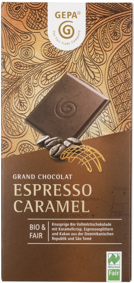 GEPA Cioccolato BIO Espresso Caramel