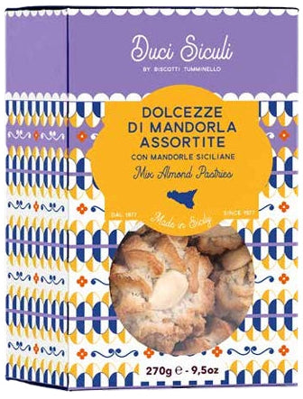 Biscotti alle mandorle Tumminello in 3 varietà