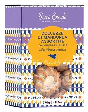 Biscotti alle mandorle Tumminello in 3 varietà