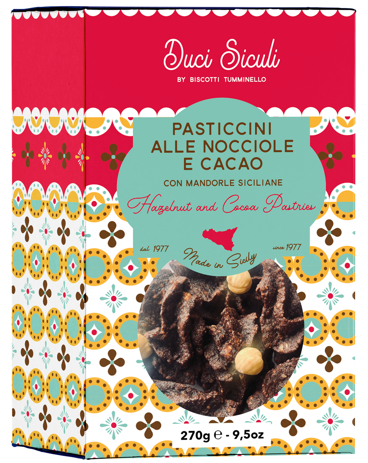 Tumminello Pasticcini alle Nocciole e Cacao