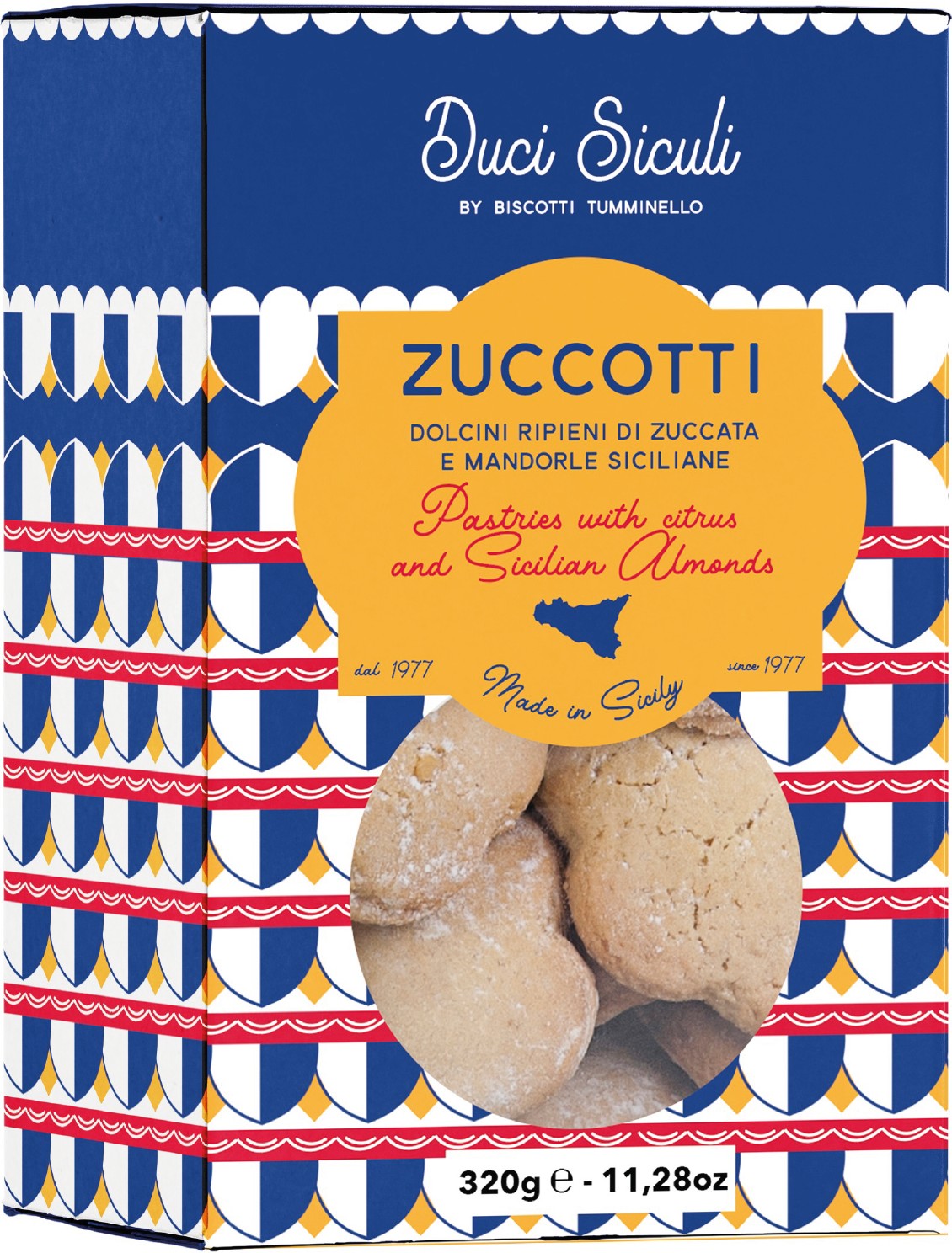 Tumminello Zuccotti, Biscotti ripieni