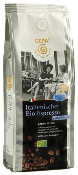 GEPA Espresso Bio Italiano Decaffeinato