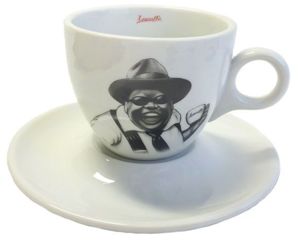 Lucaffé Tazza Cappuccino Mr. Exclusive Bianco/Nero