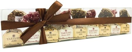 Antica Torroneria Piemontese Tartufi Mix Dolce e Bianco Dolce