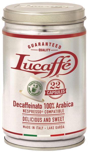 Lucaffe Decaffeinato Nespresso Kapseln 