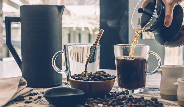 Tazze in vetro » Per caffè e cappuccino