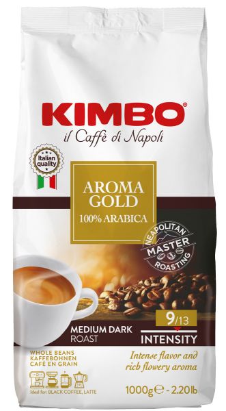 Kimbo Espresso Aroma Gold 100% Arabica