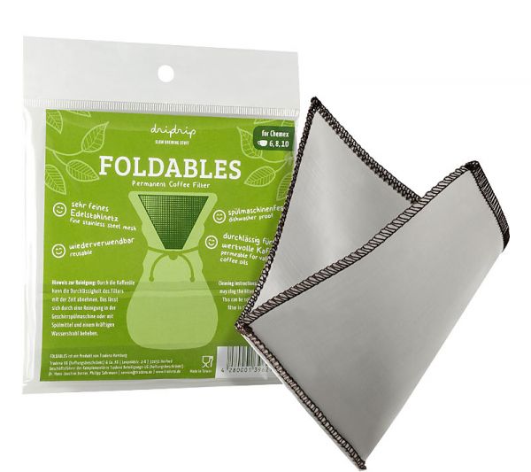Dripdrip Filtro Foldables Chemex