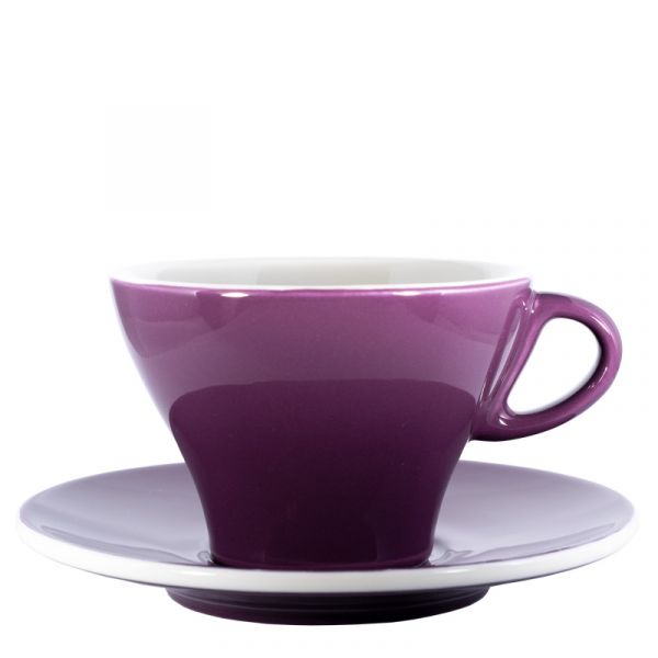 Club House Milchkaffeetasse Violett