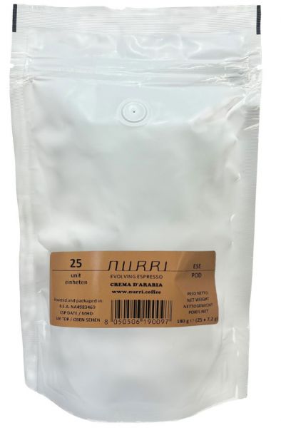 Nurri Crema d'Arabia Cialde ESE
