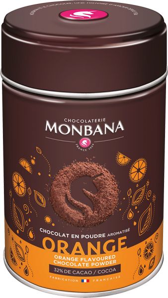 Monbana Cioccolato in polvere all'Arancia
