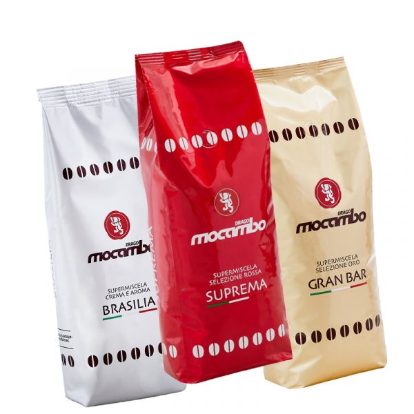 Mocambo Caffè - Set da Assaggio di 3 Miscele in grani