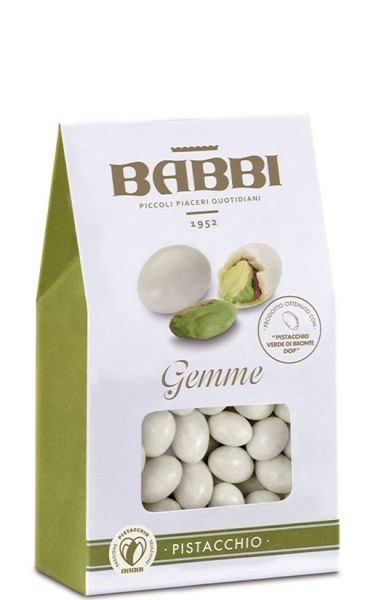 Babbi Gemme - Pistacchi con cioccolato bianco