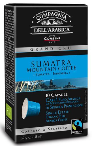 Compagnia dell'Arabica - Sumatra Mountain - Capsule Compatibili Nespresso®*