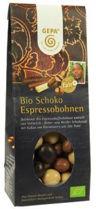 GEPA Bio Schokolade Espressobohnen GEPA Bio Schokolade Espressobohnen