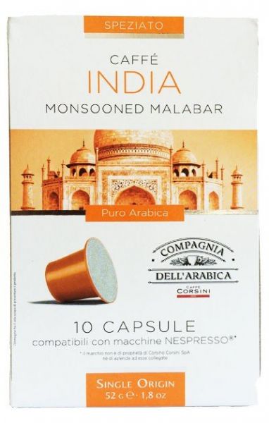 Compagnia dell'Arabica - India - Capsule Compatibili Nespresso®*