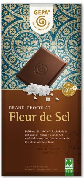 GEPA Cioccolato BIO Fleur de Sel