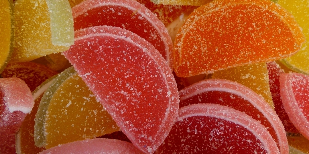 Caramella gommosa alla frutta Caramella gommosa alla frutta