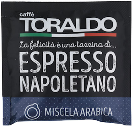 Caffè Toraldo Arabica [150 Cialde ESE] ⇒ Gusto napoletano