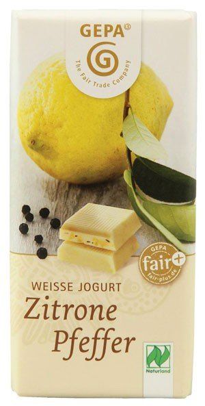 GEPA Cioccolato BIO Limone e Pepe