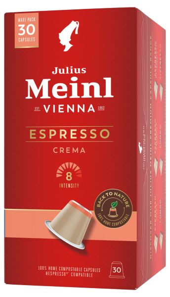 Meinl Nespresso Kapseln Espresso Crema
