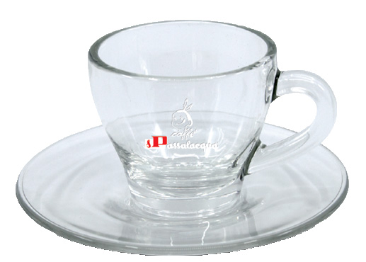 adatte per lavastoviglie per caffè spresso e tagliato UNISHOP Set di 6 tazze trasparenti di vetro 22,5 cl di capacità 