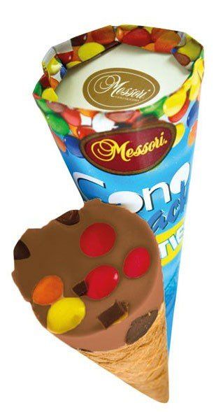 Messori - Conetto al Caramello e Confettini di Cioccolato