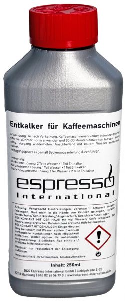 Entkalker für Kaffeemaschinen