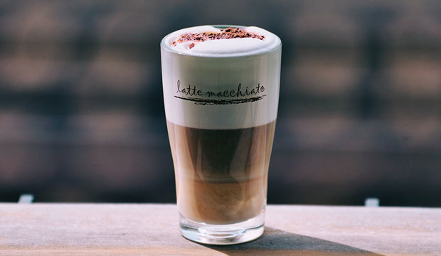 Bicchieri latte macchiato