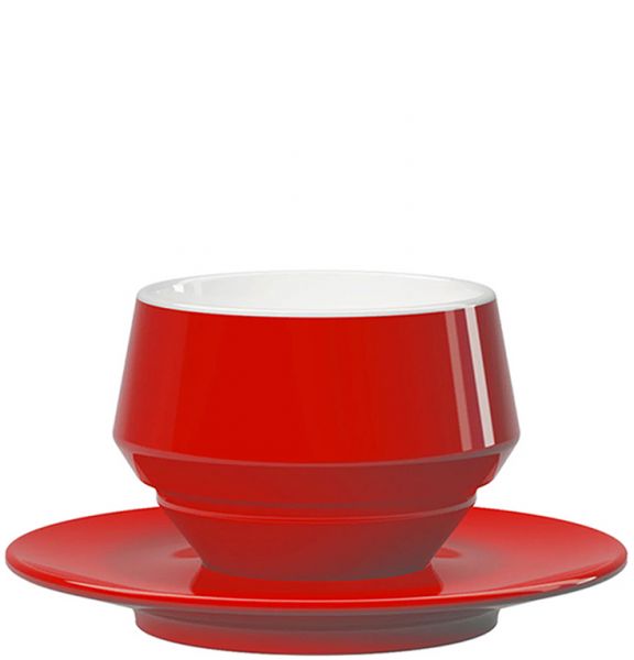 Maniko Tazza da Caffelatte Rossa
